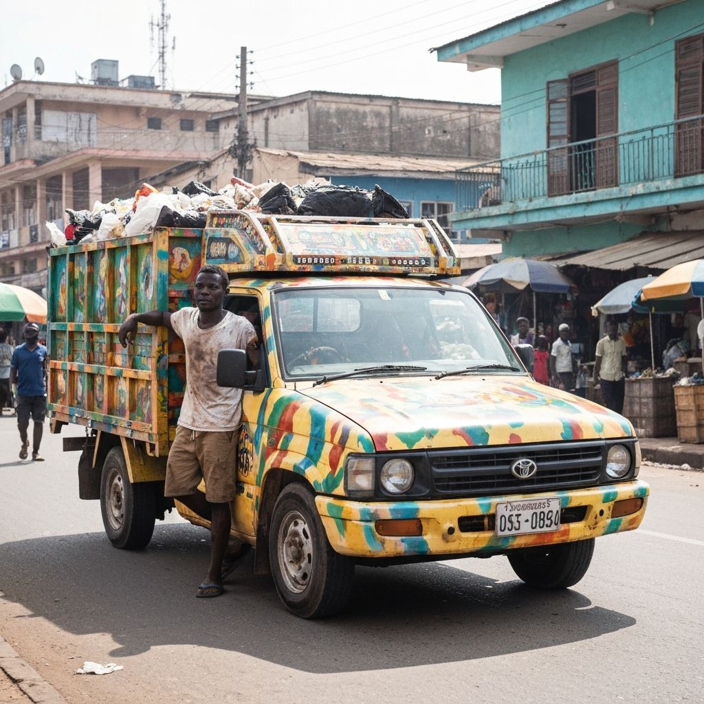WASTLE waste management pickup service in Ghana